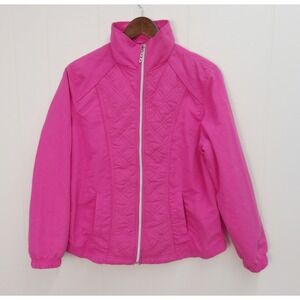 Three Hearts Pink Lightweight Jacket Women's Large /‎ #9041